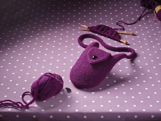 sac bandoulière pour trousse de tricot