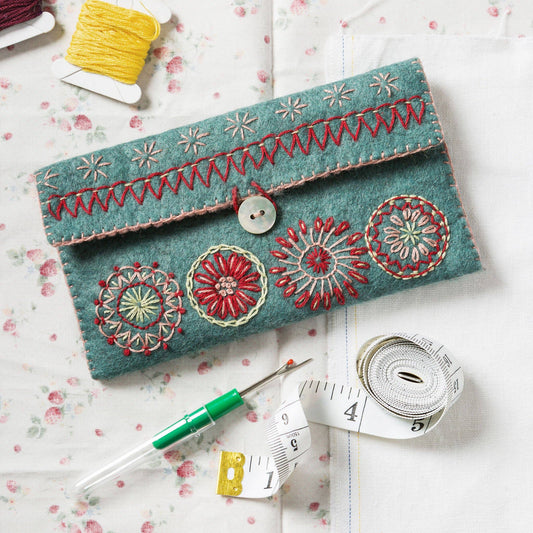 Borduurpakket Met Vilt - Naaizakje Mini Kit