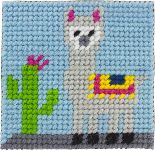 Borduurpakket Voor Kinderen - Llama