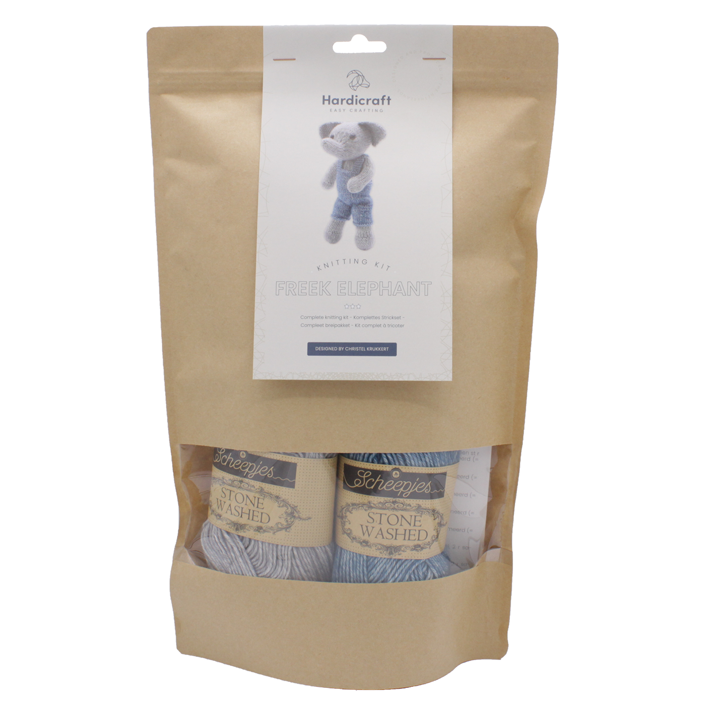 Kit de tricot DIY - Freek Elephant