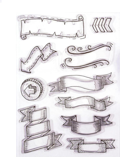 Clear Stamp - Banners