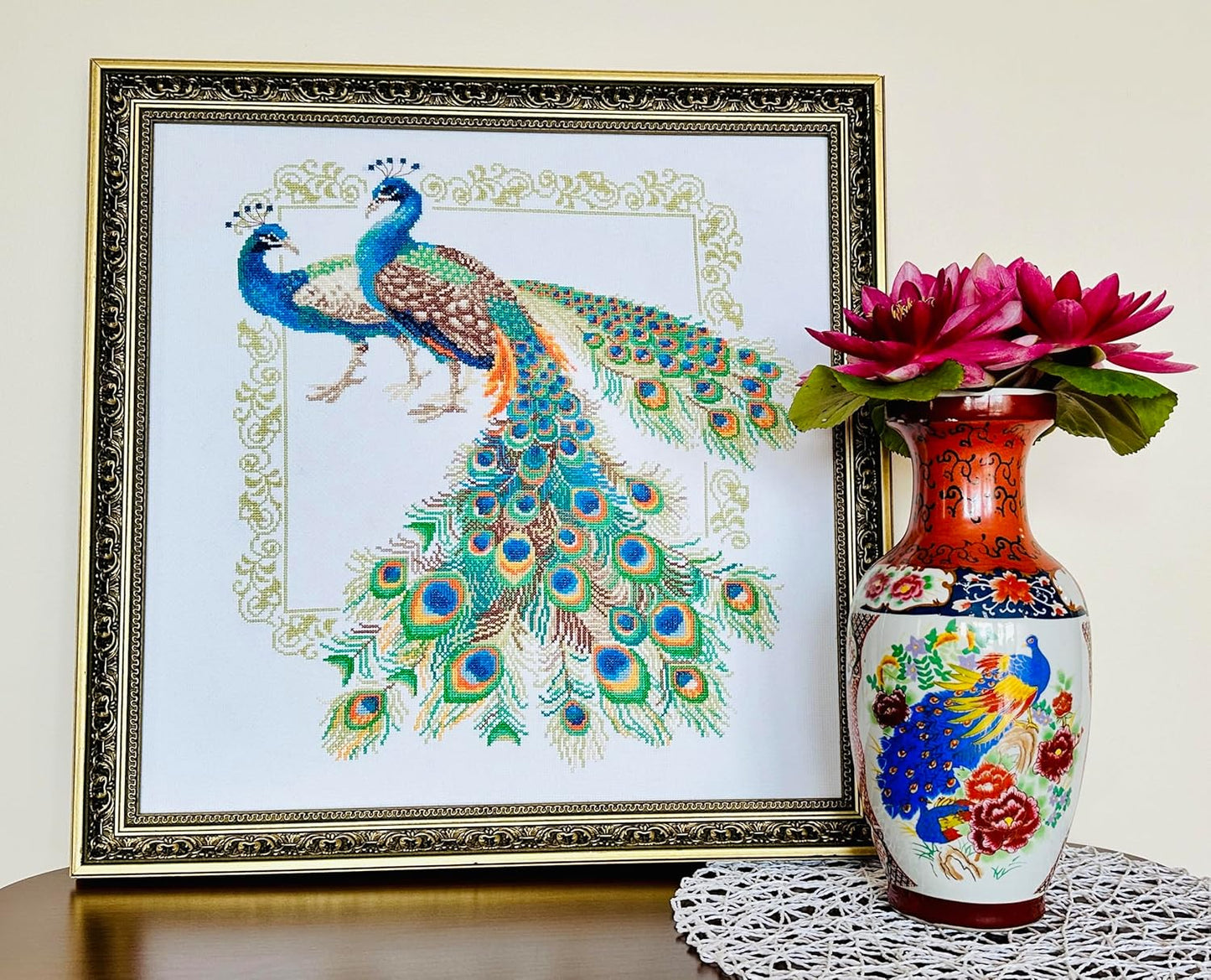 Borduurpakket - Peacocks 767