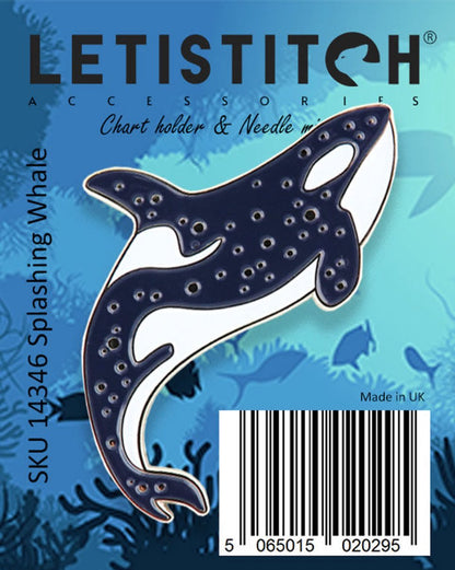 Needle Minder - Splashing Whale