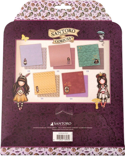 Paper Set - Santoro Gorjuss - Lost In Wonderland - 5x2 Double-Sided Designs