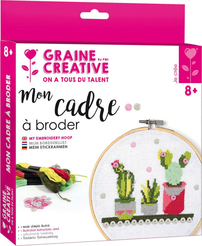 Borduurpakket - Cactus DIY Kit 4202170