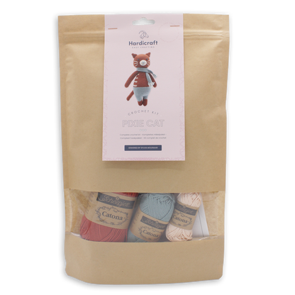 Kit de crochet DIY - Chat Pixie