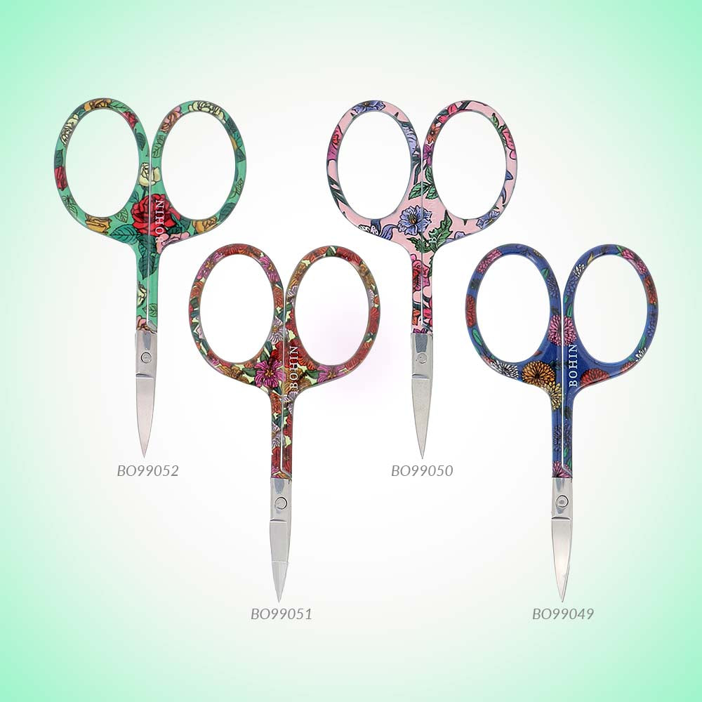 Embroidery Scissors - Blossom 9cm - Various Colors