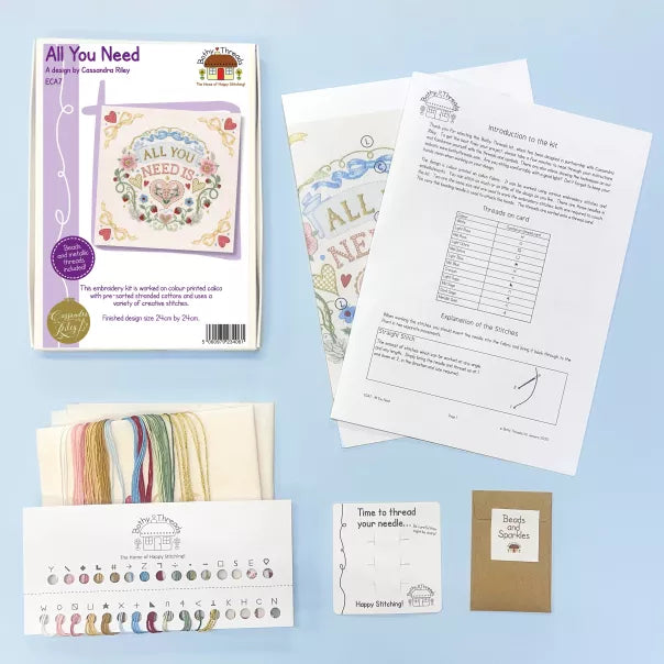 Embroidery Kit - All You Need