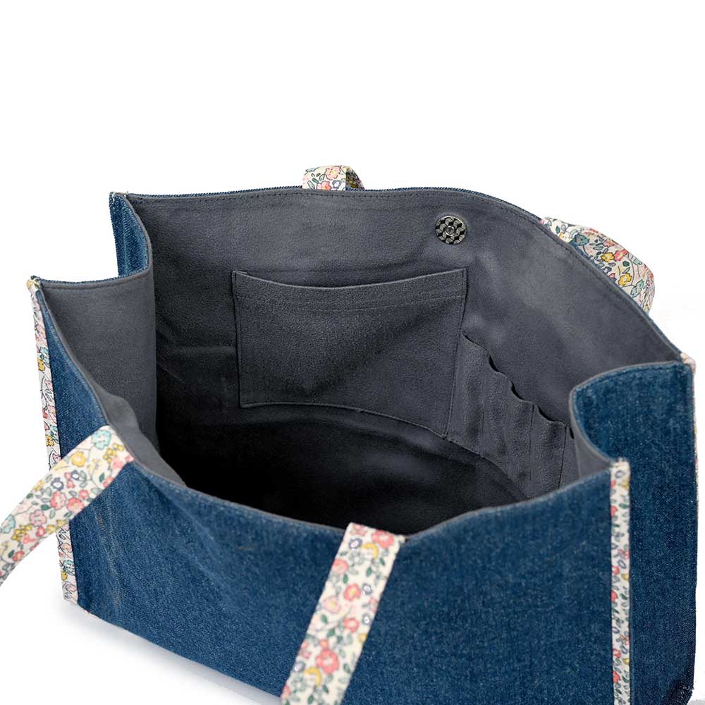 Sac de transport KnitPro Bloom - 40 x 12 x 29 cm