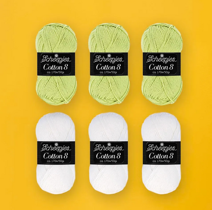 Scheepjes Beginner Knitting Kit - Clean Sweep Tea Towels