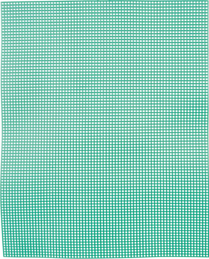 Toile plastique 7 ct - 26x34 cm - Couleurs variées