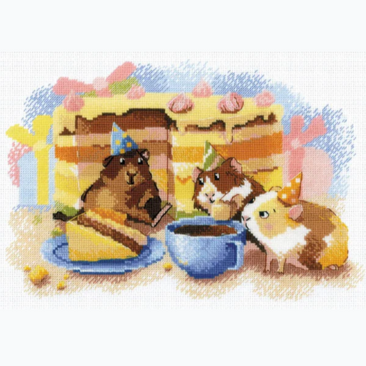 Embroidery kit - The Tastiest Bite