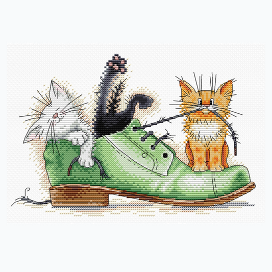 Kit de broderie - Chatons SM-185