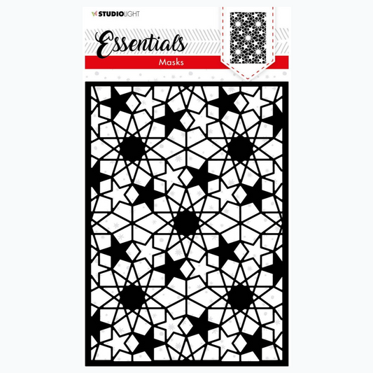 Stencil - Christmas Essentials 39 - Star Background