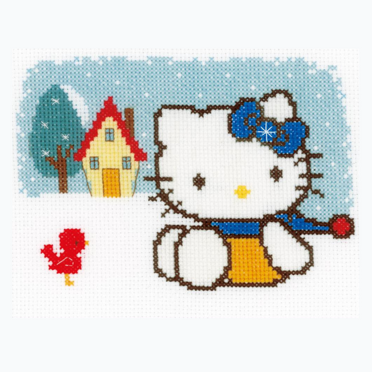 Borduurpakket - Hello Kitty Winter PN-0148648