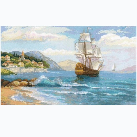Embroidery kit - Distant Shores 1900
