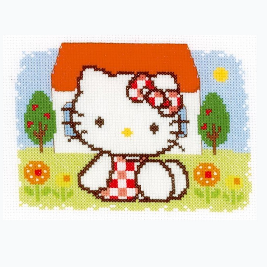 Borduurpakket - Hello Kitty Zomer PN-0148646