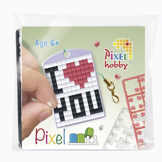 Pixelhobby - Medallion Starter Set - I Love you 23106