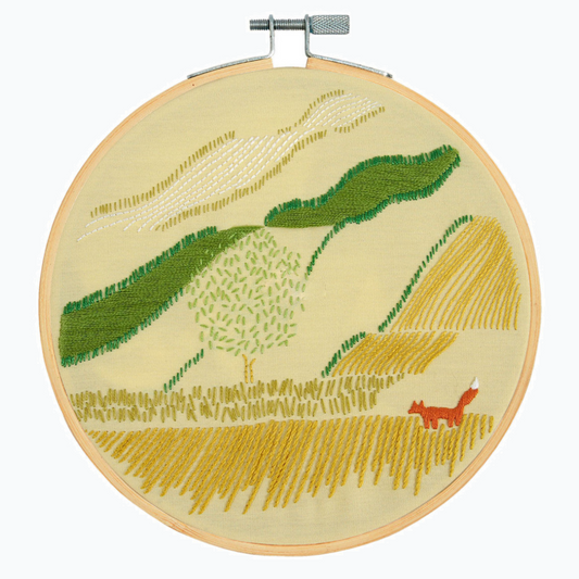 Borduurpakket Vrij Borduren - Countryside TB206