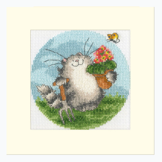 Greeting Card Embroidery Kit - Seeds of Love XGC46