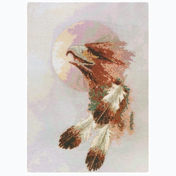 Embroidery kit - Eagle Moon