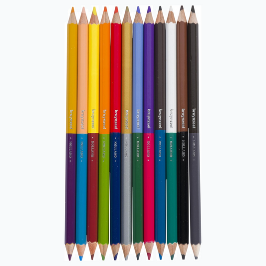 Kleurpotloden Set - Kids Twin Point Colour Pencils - 24 Kleuren