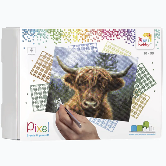 Pixelhobby - Pixel Classic 4 Base Plates - Scottish Highlander 90089