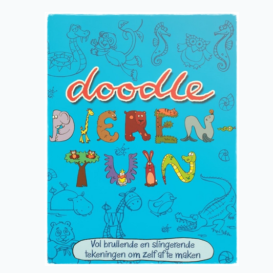 Kleur- en Tekenboek - Doodle Dierentuin