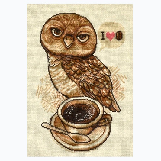 Embroidery Kit - Coffee Lover S738