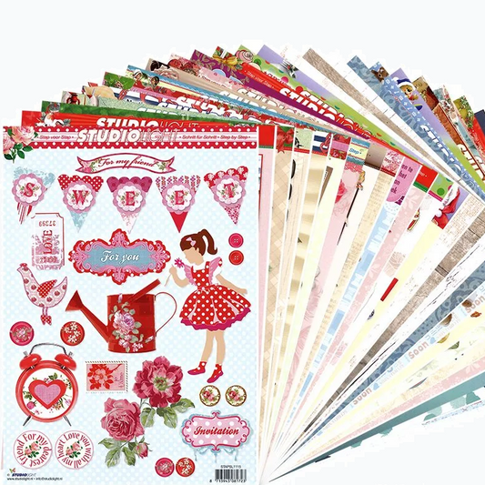 3D Knipvellen Assortiment - 10 Vellen