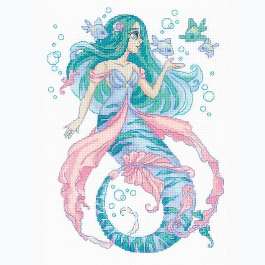 Embroidery kit - Little Mermaid Rosalina