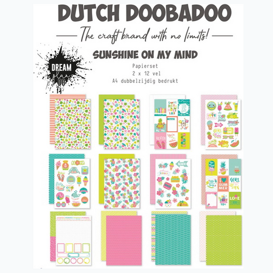 Paper set - DDBD Sunshine On My Mind