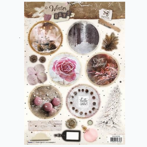 Easy 3D Stansvel - Winter Days N° 639