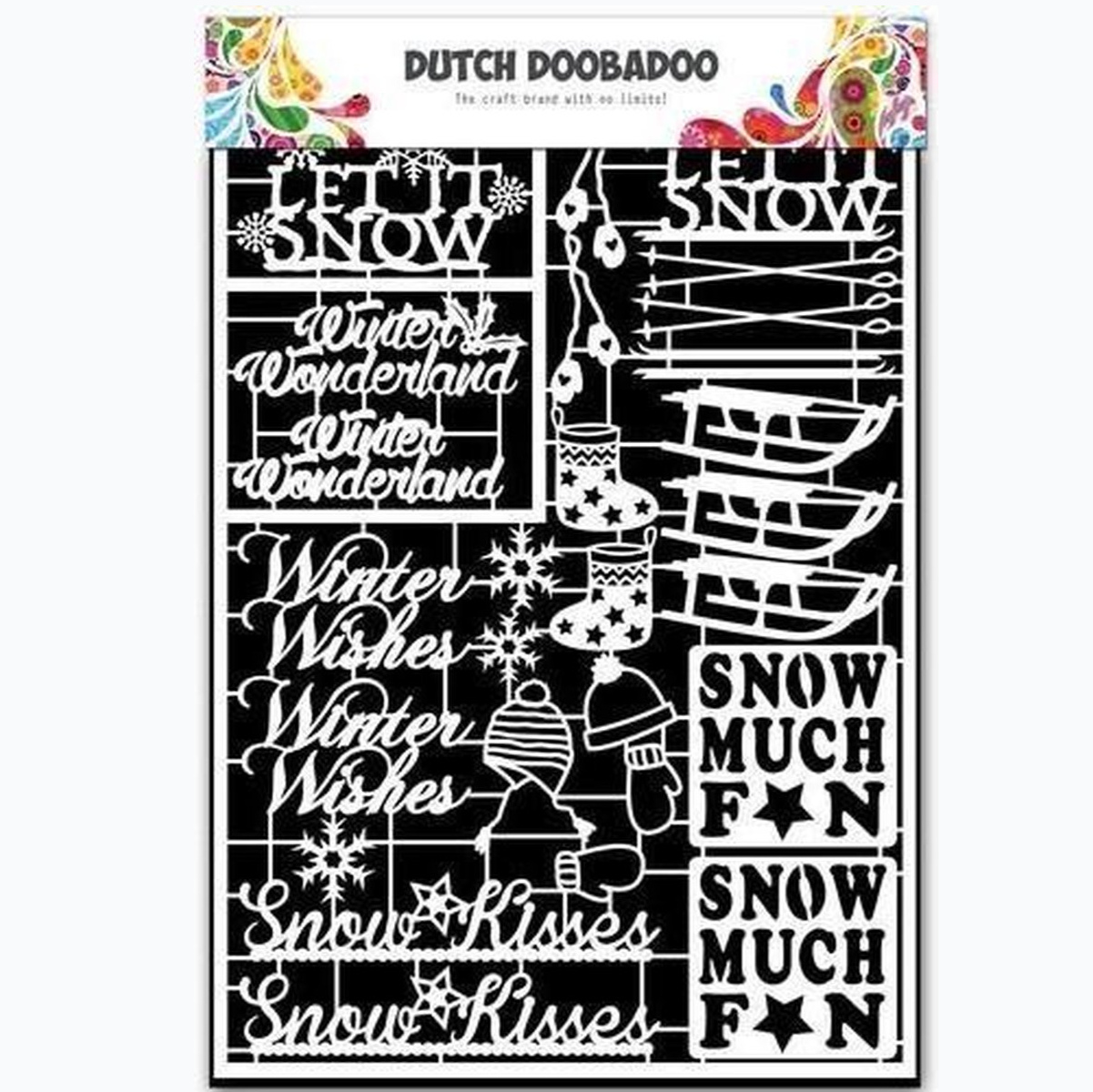DDBD Paper Art - Hiver