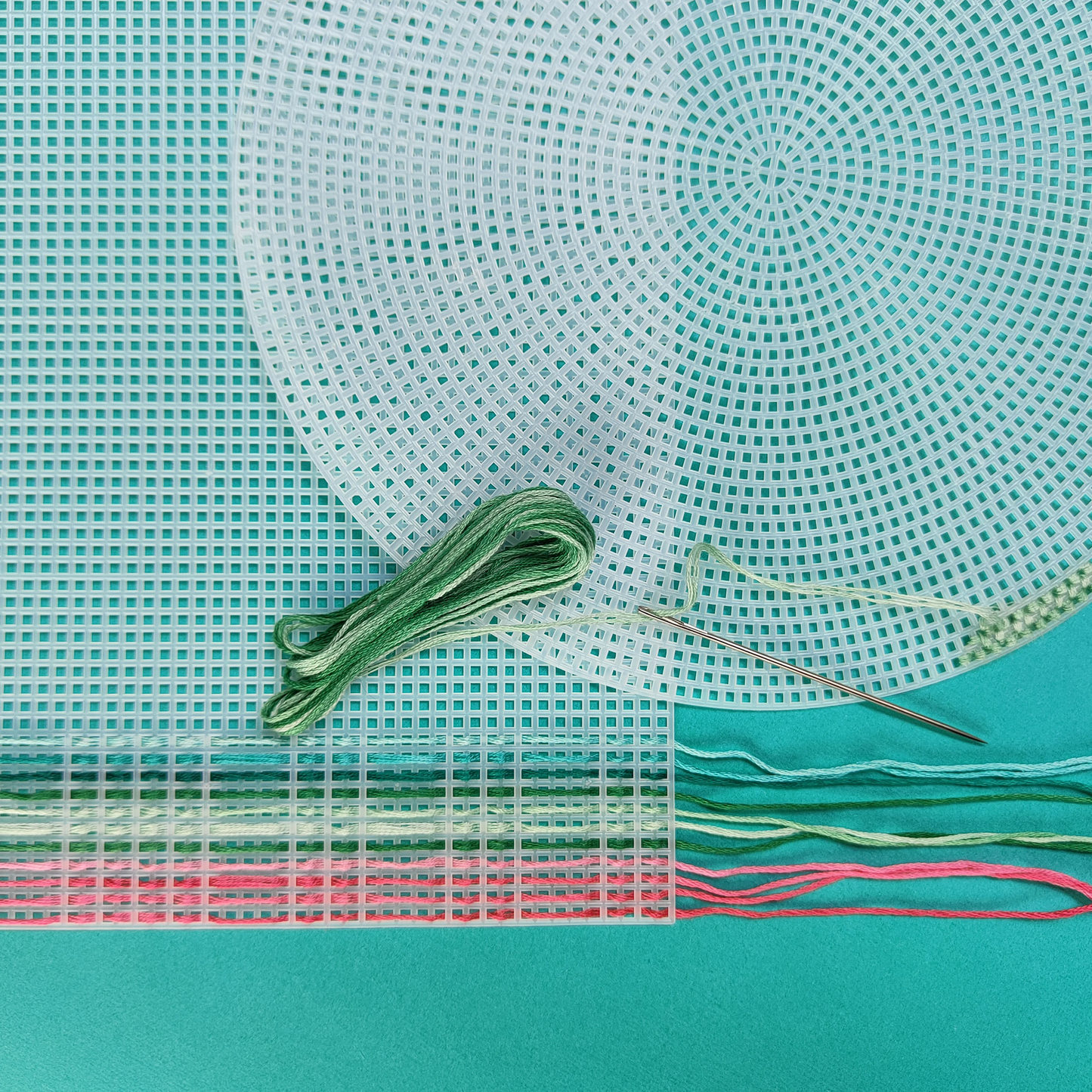 Disques en plastique Stramien Grand format - 7 unités