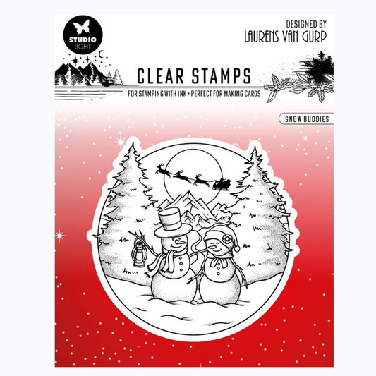 Clear Stamp - Christmas Essentials - Snow Buddies 299