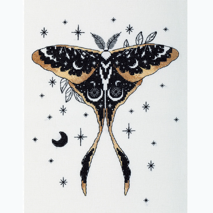 Kruissteek Borduurpakket - Moth PJ-7495