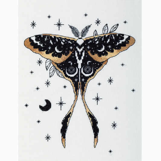 Kruissteek Borduurpakket - Moth PJ-7495