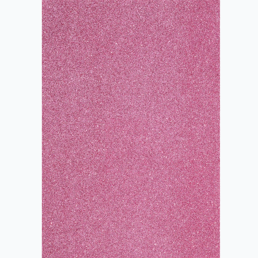 Foam Vel - 2mm - A4 - Glitter Roze