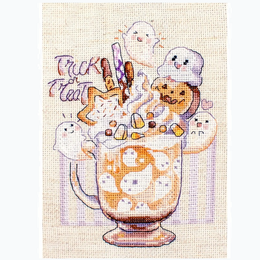 Embroidery kit - Trick or Treat (Letistitch)
