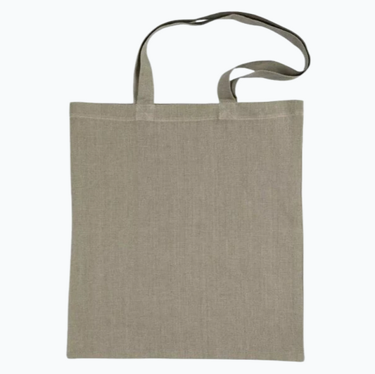 Embroidery Tote Bag - Khaki Green