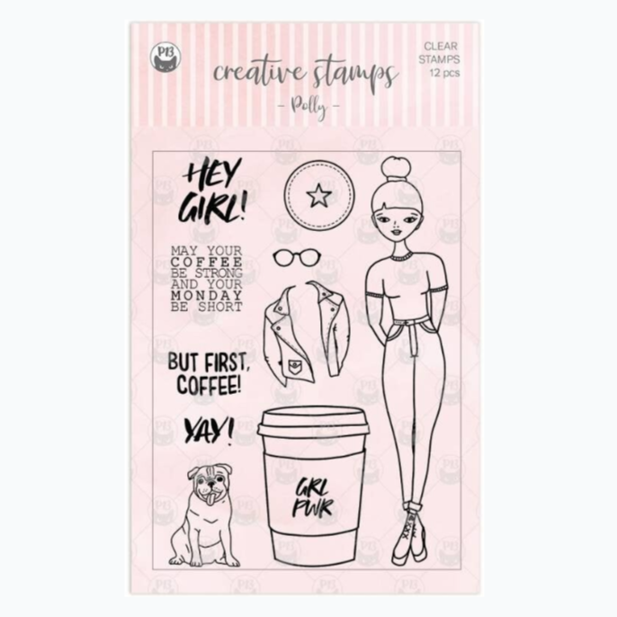 Clear Stamp - Polly