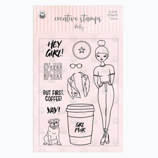 Clear Stamp - Polly