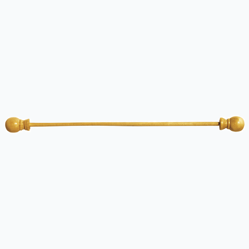 Wandtapijtstok Naturel - 27cm