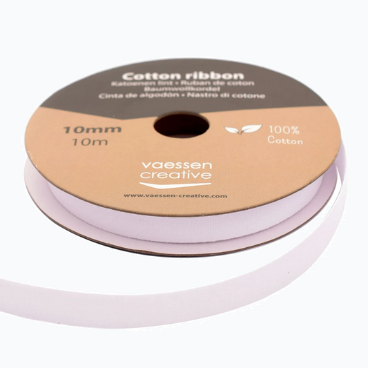 Lint Katoen - Wit - 10mm