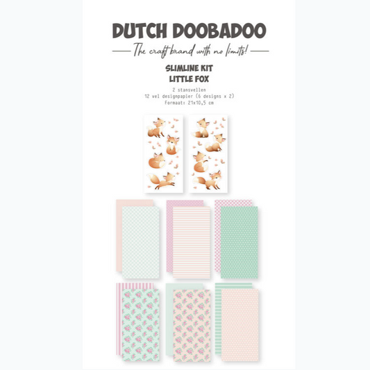 Papierset - DDBD Crafty Kit - Little Fox