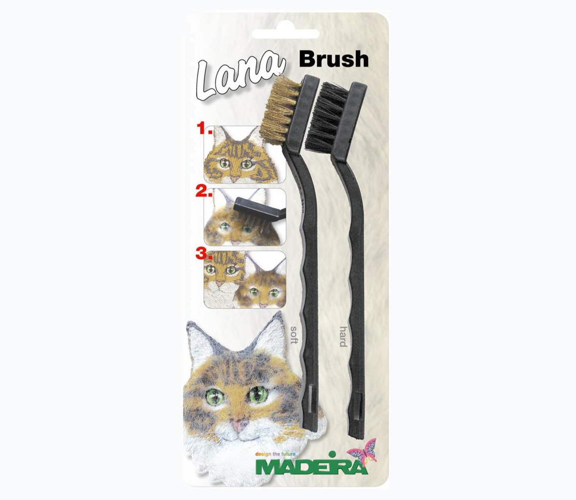 Yarn brushes - 2 pieces (Madeira)