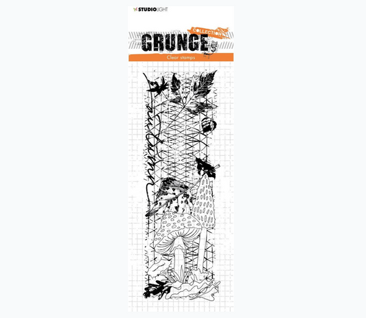 Clear Stamp - Grunge 102 - Fall Mushrooms SL-GR-STAMP102