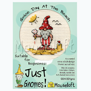 Embroidery kit Just Gnomes - Gnice Day At The Beach