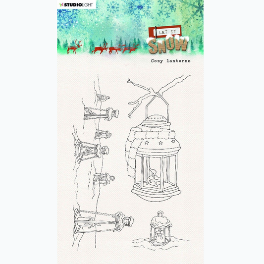 Clear Stamp - Let it Snow - Cozy Lanterns 266